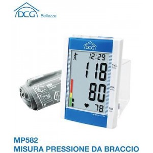 DCG MISURA PRESSIONE DA BRACCIO MISURATORE SFIGMOMANOMETRO MP 582